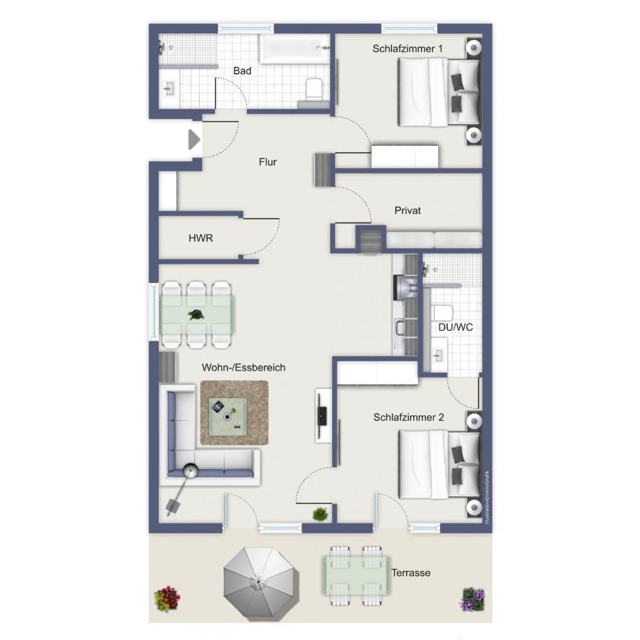 Haus Am Wald Wohnung Meer Wittenbeck Eksteriør billede